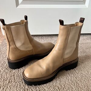 Tan Leather Laguna Chelsea Boots